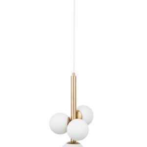 Lampa wisząca złoto-biała PERLA LUX 4xG9x12W Sigma Lighting 837976