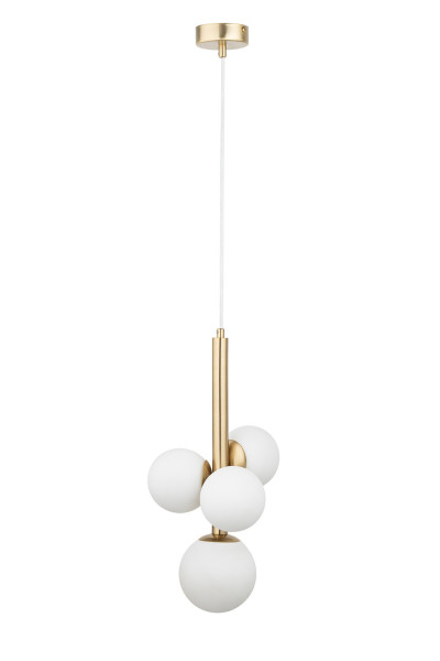 Lampa wisząca złoto-biała PERLA LUX 4xG9x12W Sigma Lighting 837976