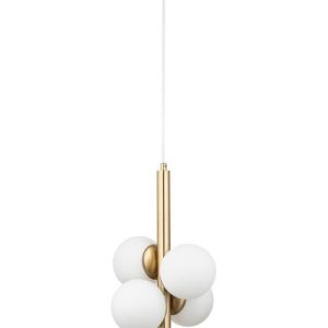 Lampa wisząca złoto-biała PERLA LUX 5xG9x12W Sigma Lighting 838022