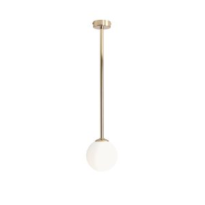 Lampa wisząca złoto-biała PINNE 1xE14x10W wym: 67x14x14 cm Aldex 851965