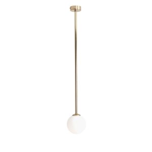 Lampa wisząca złoto-biała PINNE 1xE14x10W wym: 92x14x14 cm Aldex 852101