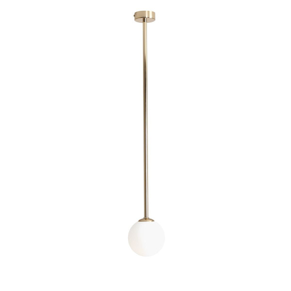 Lampa wisząca złoto-biała PINNE 1xE14x10W wym: 92x14x14 cm Aldex 852101