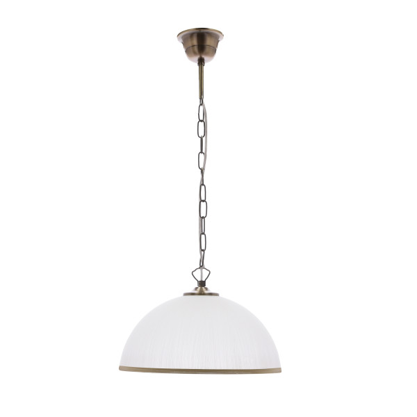 Lampa wisząca złoto-biała SUGAR 1xE27x60W wym: 80x30x30 cm Candellux 858064