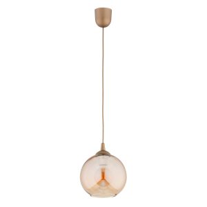 Lampa wisząca złoto-bursztynowy WENA 1xE27x15W wym: 90x20x20 cm Alfa 854580 Lampa wisząca złoto-bursztynowy WENA 1xE27x15W wym: 90x20x20 cm Alfa 854580