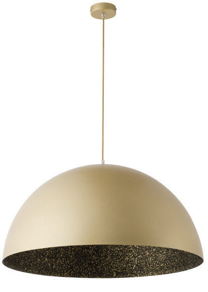 Lampa wisząca złoto-czarna Sfera 1xE27x15W wym: 90x35x35 cm Sigma Lighting 837861