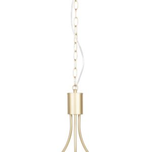 Lampa wisząca złoto-przezroczysta DANI 3xE14x40W Candellux 924487 Lampa wisząca złoto-przezroczysta DANI 3xE14x40W Candellux 924487