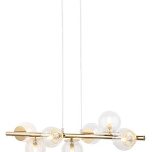 Lampa wisząca złoto-przezroczysty AVOLA 7xG9x12W Sigma Lighting 841898 Lampa wisząca złoto-przezroczysty AVOLA 7xG9x12W Sigma Lighting 841898