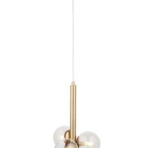 Lampa wisząca złoto-przezroczysty PERLA LUX 3xG9x12W Sigma Lighting 837817 Lampa wisząca złoto-przezroczysty PERLA LUX 3xG9x12W Sigma Lighting 837817