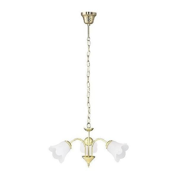 Lampa wisząca złoto-szkło opalizowane Rafaella 3xE14x15W Rabalux 959601