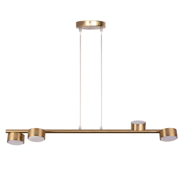 Lampa wisząca złoty szczotkowany PUNTO 4xGX53x12W Sigma Lighting 838097
