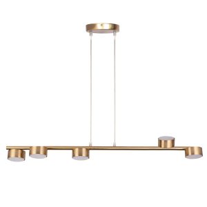 Lampa wisząca złoty szczotkowany PUNTO 5xGX53x12W Sigma Lighting 838002 Lampa wisząca złoty szczotkowany PUNTO 5xGX53x12W Sigma Lighting 838002