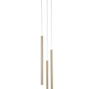 Lampa wisząca złoty szczotkowany SOPEL LUX 3xG9x3W Sigma Lighting 837903 Lampa wisząca złoty szczotkowany SOPEL LUX 3xG9x3W Sigma Lighting 837903