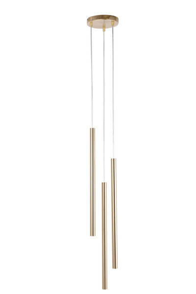 Lampa wisząca złoty szczotkowany SOPEL LUX 3xG9x3W Sigma Lighting 837903