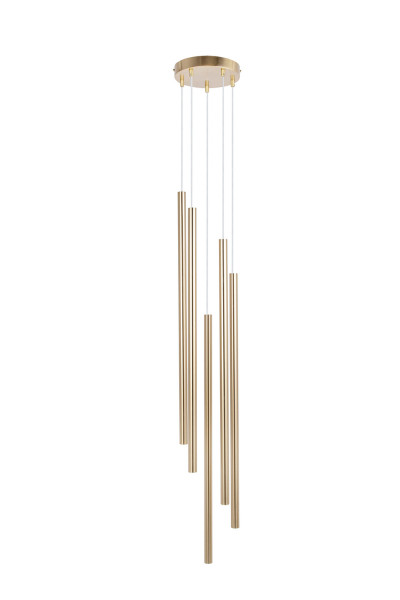 Lampa wisząca złoty szczotkowany SOPEL LUX 5xG9x3W Sigma Lighting 837767