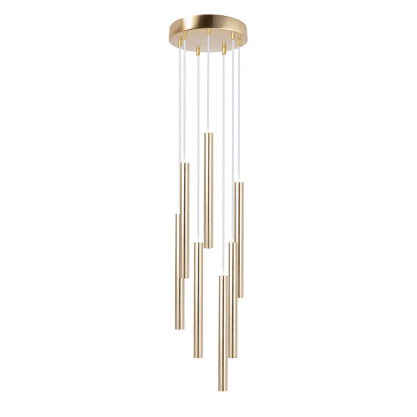 Lampa wisząca złoty szczotkowany SOPEL LUX 7xG9x3W Sigma Lighting 837808