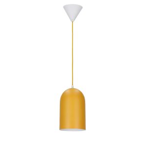 Lampa wisząca żółta OSS 1xE27x40W wym: 110x15x15 cm Candellux 924074 Lampa wisząca żółta OSS 1xE27x40W wym: 110x15x15 cm Candellux 924074