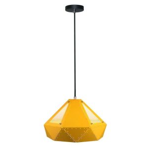 Lampa wisząca żółta VT-7310 1xE27x60W wym: 120x31x31 cm V-TAC 856049 Lampa wisząca żółta VT-7310 1xE27x60W wym: 120x31x31 cm V-TAC 856049