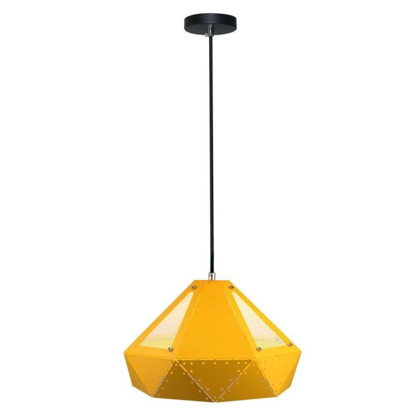 Lampa wisząca żółta VT-7310 1xE27x60W wym: 120x31x31 cm V-TAC 856049