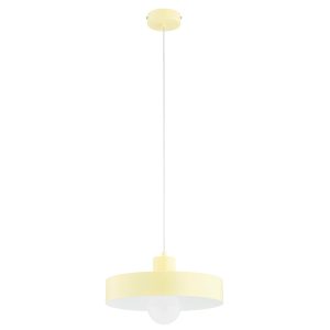 Lampa wisząca żółto-biała NEVERA 1xE27x15W wym: 80x34x34 cm Alfa 841795 Lampa wisząca żółto-biała NEVERA 1xE27x15W wym: 80x34x34 cm Alfa 841795