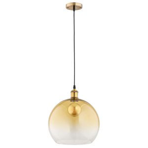 Lampa wisząca żółto-czarna-złota BETA 1xE27x15W wym: 95x30x30 cm Alfa 854603 Lampa wisząca żółto-czarna-złota BETA 1xE27x15W wym: 95x30x30 cm Alfa 854603