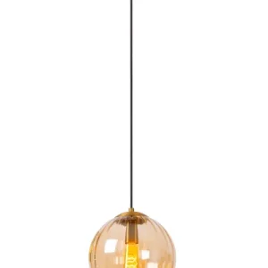 Lampa wisząca żółto-pomarańczowa-czarna MONSARAZ 1xE27x40W Lucide 850172 Lampa wisząca żółto-pomarańczowa-czarna MONSARAZ 1xE27x40W Lucide 850172