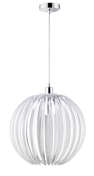 Lampa wisząca ZUCCA srebrna 1xE27x60W wym:150x40x40cm IP20 Trio 1026919