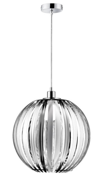 Lampa wisząca ZUCCA srebrna 1xE27x60W wym:150x40x40cm IP20 Trio 1026811