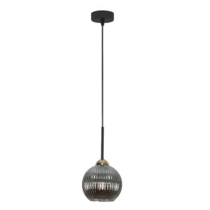 Lampa wisząca zwis EDYLIT loft grafitowy klosz 1xE27 PION 15-025 1048891 Lampa wisząca zwis EDYLIT loft grafitowy klosz 1xE27 PION 15-025 1048891