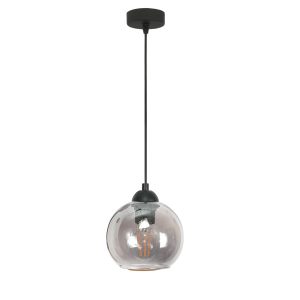 Lampa wisząca zwis EDYLIT loft grafitowy klosz 1xE27 VIGA 13-215 1048800 Lampa wisząca zwis EDYLIT loft grafitowy klosz 1xE27 VIGA 13-215 1048800