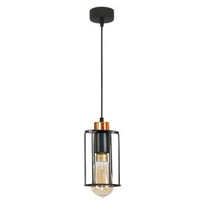 Lampa wisząca zwis loft nad stół druciany klosz 1xE27 Ingrid 14-355 1000766 Lampa wisząca zwis loft nad stół druciany klosz 1xE27 Ingrid 14-355 1000766