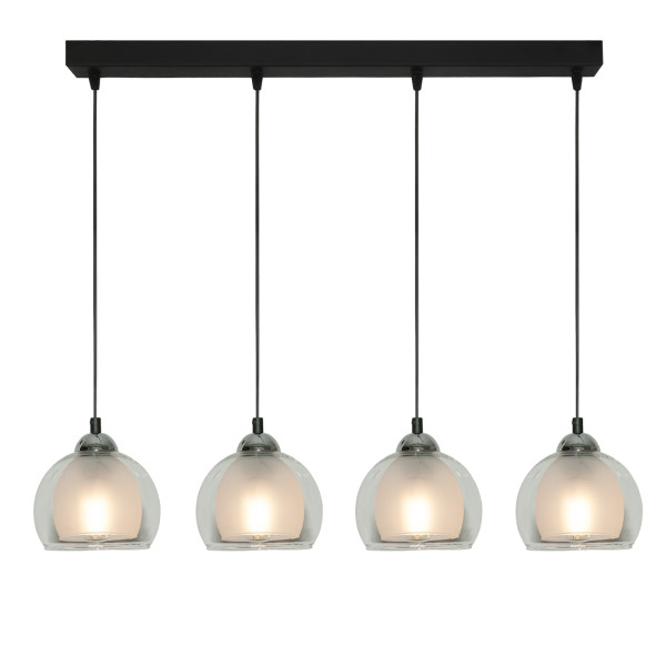 Lampa wisząca zwisy nowoczesna EDYLIT nad stół 4xE27 BENARIVO 14-481 1048949
