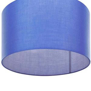 Lampa wisząca żyrandol tkanina niebieska 76078 Lampa wisząca żyrandol tkanina niebieska 76078