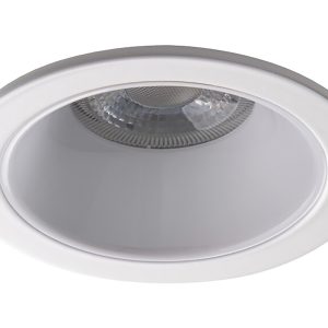 Lampa wpuszczana w sufit Glozo aluminiowa biała 56602 Lampa wpuszczana w sufit Glozo aluminiowa biała 56602