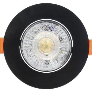 Lampa wpuszczana w sufit Plus LED czarna 713551 Lampa wpuszczana w sufit Plus LED czarna 713551
