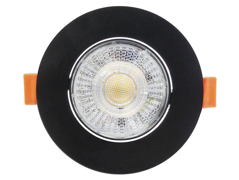 Lampa wpuszczana w sufit Plus LED czarna 713551