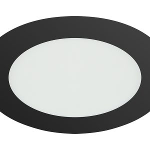 Lampa wpuszczana w sufit Wafel CCT LED 14,5 cm czarna 640093 Lampa wpuszczana w sufit Wafel CCT LED 14,5 cm czarna 640093