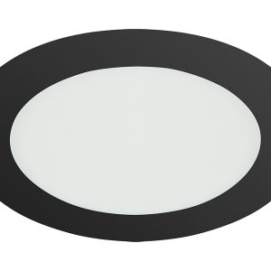 Lampa wpuszczana w sufit Wafel CCT LED 17 cm czarna 640095 Lampa wpuszczana w sufit Wafel CCT LED 17 cm czarna 640095