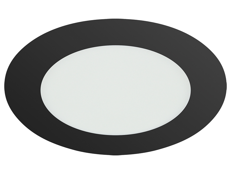 Lampa wpuszczana w sufit Wafel CCT LED czarna 640091