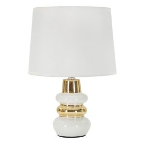 Lampa z ceramiczną podstawą, TAVOLO, Ø 23 cm 651907 Lampa z ceramiczną podstawą, TAVOLO, Ø 23 cm 651907