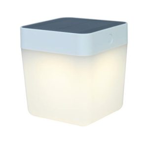 Lampa zewnętrzna przenośna TABLE CUBE – SOLAR biały Lutec 6908001331 1020168 Lampa zewnętrzna przenośna TABLE CUBE – SOLAR biały Lutec 6908001331 1020168