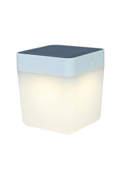 Lampa zewnętrzna przenośna TABLE CUBE - SOLAR biały Lutec 6908001331 1020168