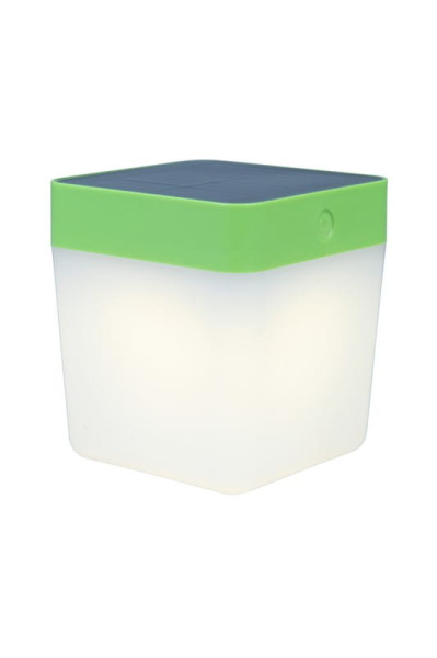 Lampa zewnętrzna przenośna TABLE CUBE - SOLAR zielony Lutec 6908001339 1020178