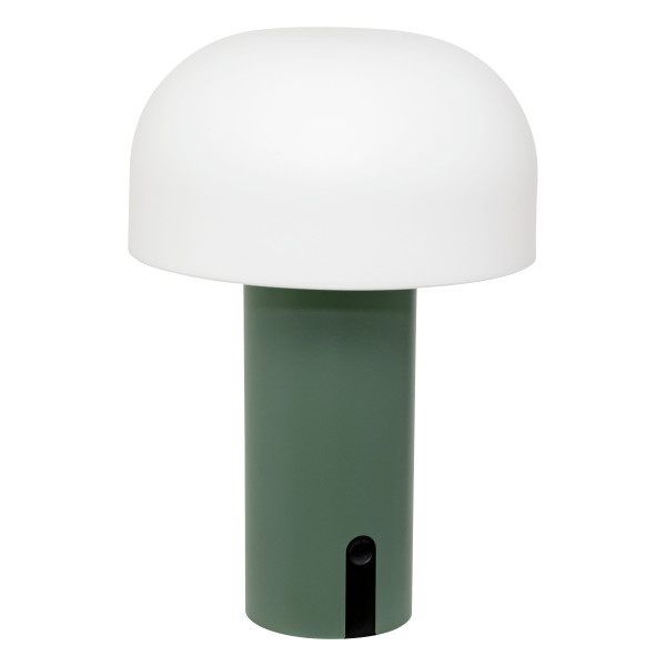 Lampa zewnętrzna, zielony metal, JANY, 22 cm 651887