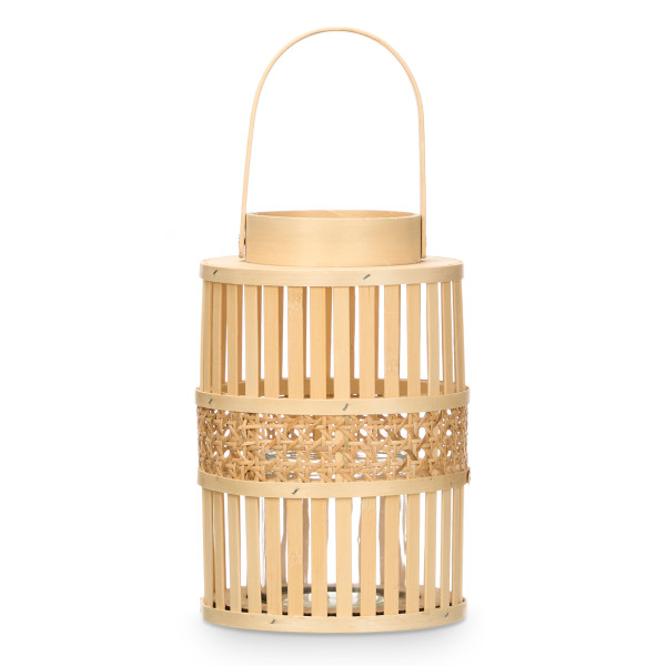 Lampion bambusowy ELYSIAN, Ø 16,5 x 39 cm 438375