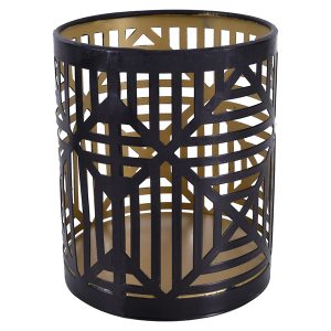 Lampion indyjski Agra metalowy 10,5 cm czarny 261231 Lampion indyjski Agra metalowy 10,5 cm czarny 261231