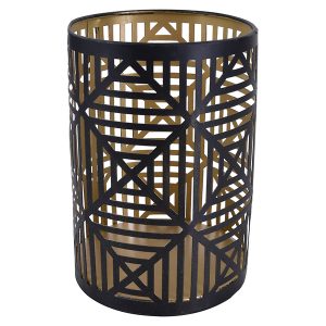 Lampion indyjski Agra metalowy 18 cm czarny 261230 Lampion indyjski Agra metalowy 18 cm czarny 261230