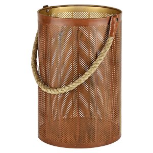 Lampion indyjski metalowy Gold 30 cm 56202 Lampion indyjski metalowy Gold 30 cm 56202