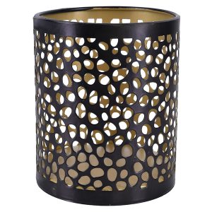 Lampion indyjski Patna metalowy 10,5 cm czarny 261234 Lampion indyjski Patna metalowy 10,5 cm czarny 261234