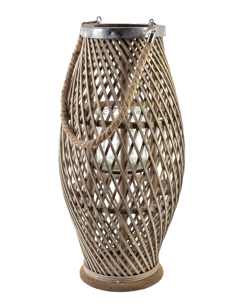 Lampion LUCIE GREY 23xh48cm 571036