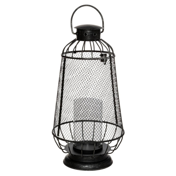 Lampion metalowy TRAFORATO 43,5 cm 143048